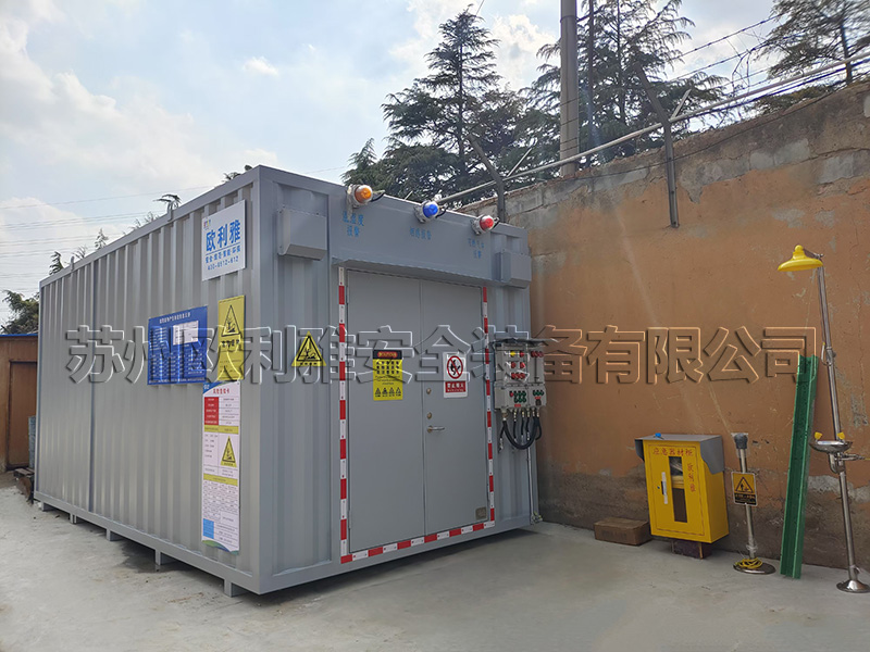 江蘇某特種企業(yè)危廢存儲項目